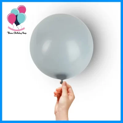 Latex Grey Balloon
