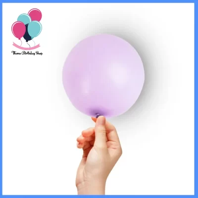 Latex Macron Purple Colour Balloon