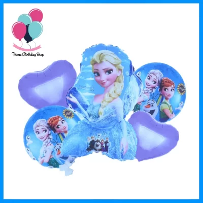Frozen Themed Balloon Set - Elsa & Anna Party Decorations