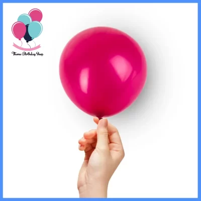 Latex Shocking Pink Colour Balloon