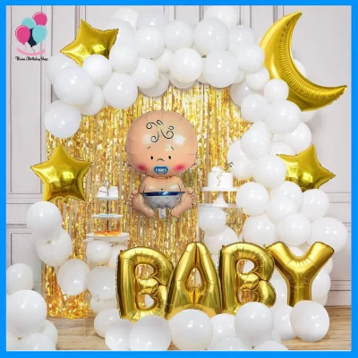 Welcome Baby Balloon Decoration Set