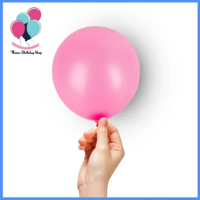 Latex Pink Colour Balloon