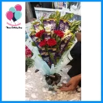 Classic Dairy Milk & Rose Delight Bouquet - Image 3